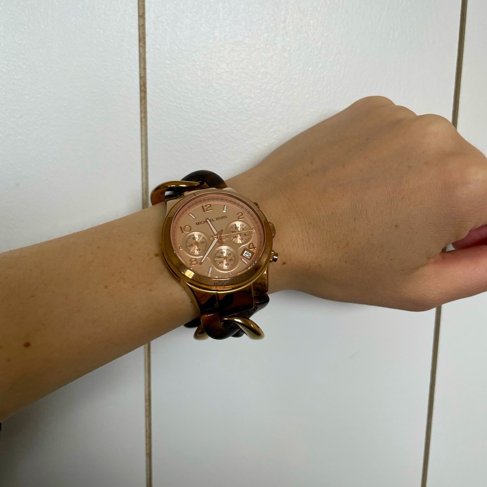 Michael Kors Gold Bracelet Watch